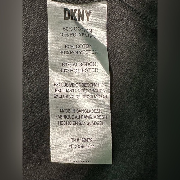 New DKNY men, T-shirts, size medium, 60% cotton - Picture 4 of 4